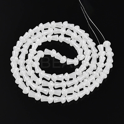 Baking Paint Glass Beads Strands DGLA-N007-01A-1