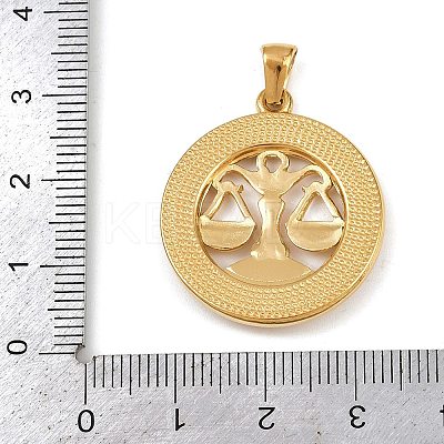 304 Stainless Steel Pendants STAS-C131-03G-10-1