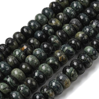 Natural Kambaba Jasper Beads Strands G-A280-A28-02-1
