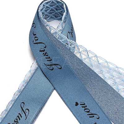 9 Yards 3 Styles Polyester Ribbon SRIB-A014-E03-1