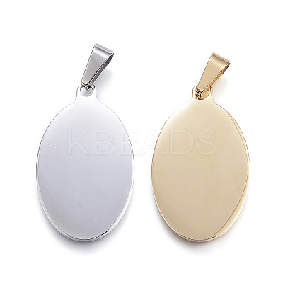 304 Stainless Steel Pendants STAS-H333-01-1