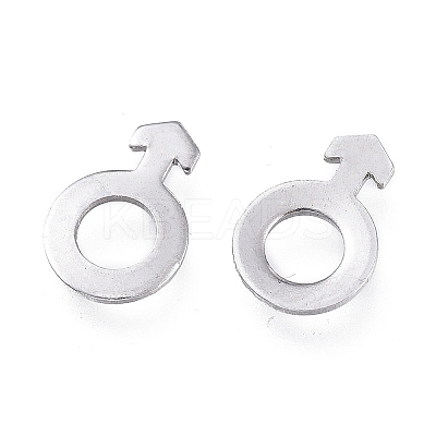 Tarnish Resistant Smooth 304 Stainless Steel Charms LS-STAS-M281-04P-1