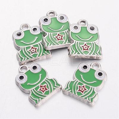 Alloy Enamel Pendants EA218Y-NF-1