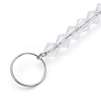 Faceted Crystal Glass Ball Chandelier Suncatchers Prisms LS-AJEW-G025-A01-1