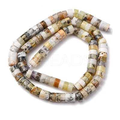 Natural Yellow Opal Beads Strands G-Z006-C41-1