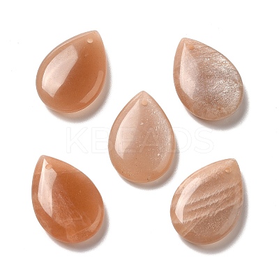 Natural Sunstone Pendants G-F729-03A-1
