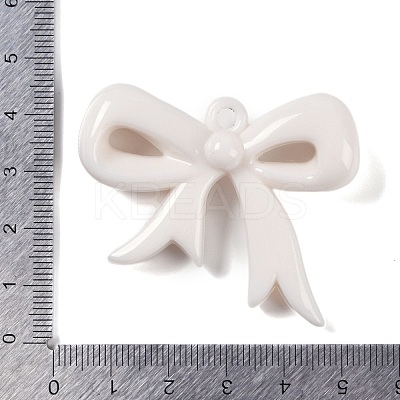 Spray Painted Opaque Acrylic Pendants SACR-Z003-01E-1