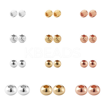Brass Spacer Beads KK-KS0001-13-1