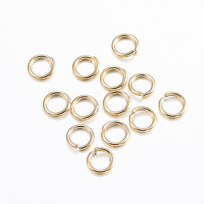 304 Stainless Steel Open Jump Rings STAS-E147-59G-1