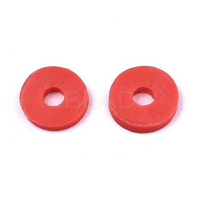 Handmade Polymer Clay Beads LS-X-CLAY-Q251-6.0mm-40-1