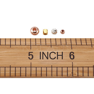 Brass Spacer Beads KK-KS0001-13-1