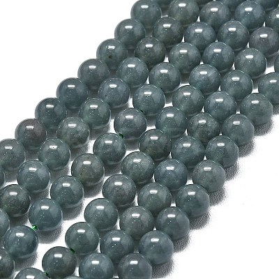 Natural Malaysia Jade Beads Strands G-L645-C01-4mm-09-1