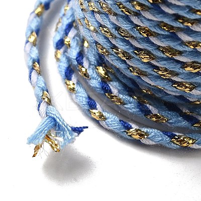 4-Ply Polycotton Cord with Metallic Thread OCOR-Z003-D102-1