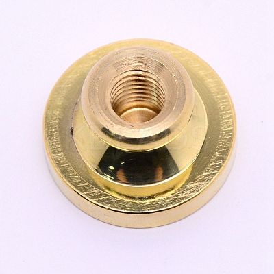 Brass Wax Sealing Stamp Head AJEW-TAC0026-01LG-06-1