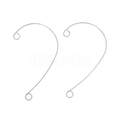 Tarnish Resistant 316 Stainless Steel Ear Cuff Findings STAS-H148-02P-1