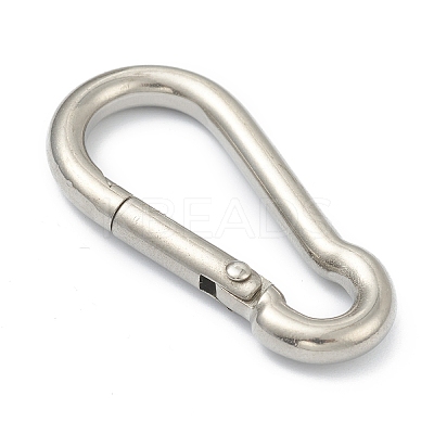 Tarnish Resistant 304 Stainless Steel Camouflage Design Rock Climbing Carabiners LS-STAS-B012-01P-1