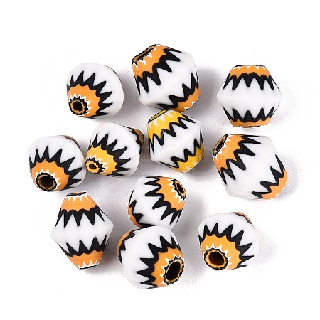 Handmade Millefiori Glass Barrel Beads LS-LA-N002-25A-1