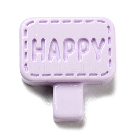 Opaque Resin Cabochons LS-CRES-P025-A02-1