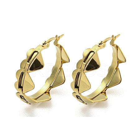 304 Stainless Steel Earrings for Women EJEW-E305-14G-02-1