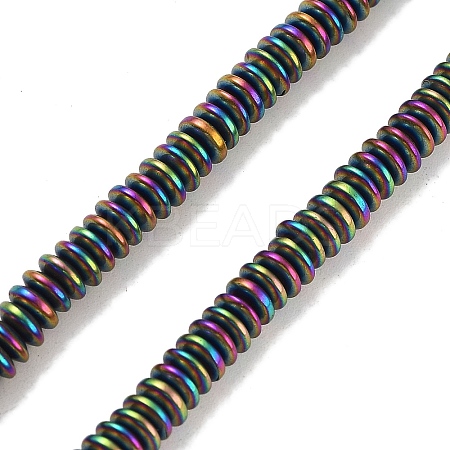 Electroplated Synthetic Non-magnetic Hematite Beads Strands G-P545-A01-01G-1