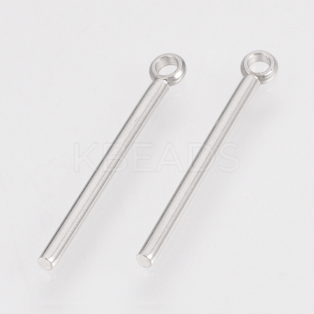 Tarnish Resistant 201 Stainless Steel Pendants X-STAS-S079-06-1