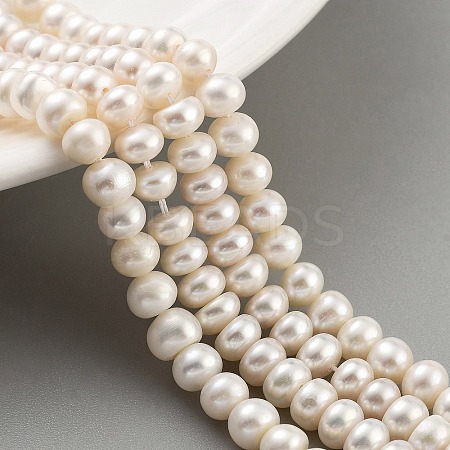 Natural Cultured Freshwater Pearl Beads Strands PEAR-C003-34A-1