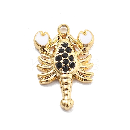 304 Stainless Steel Eanmel Pendants RESI-R155-016G-1