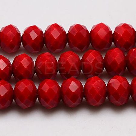 Imitation Jade Glass Bead Strands GLAA-F001-10x8mm-18-1