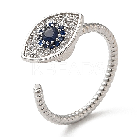 Rotatable Open Ring with Cubic Zirconia LS-RJEW-Q776-02P-02-1