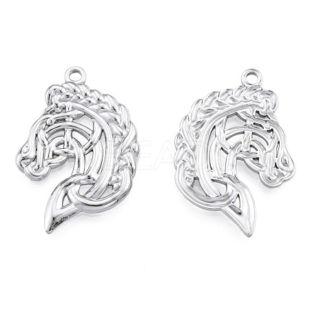 Non-Tarnish 201 Stainless Steel Pendants STAS-N098-262P-1