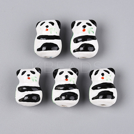 Handmade Porcelain Beads PORC-T133-18-1