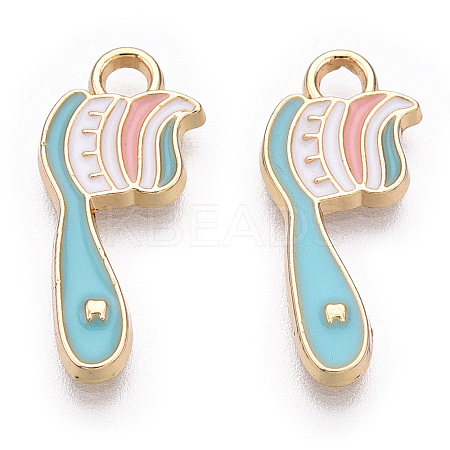 Alloy Charms LS-X-ENAM-S119-074A-RS-1