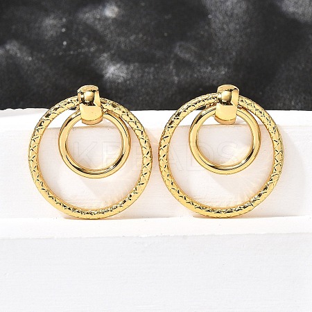 201 Stainless Steel Earrings EJEW-Q026-02G-B-1