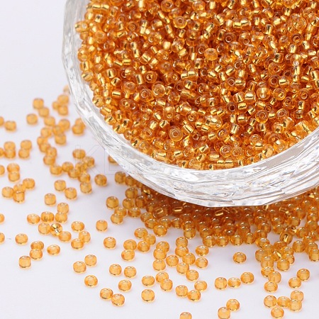 8/0 Grade A Round Glass Seed Beads SEED-Q007-3mm-F31-1
