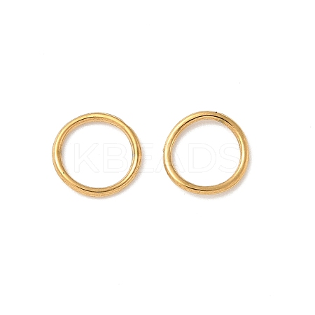 304 Stainless Steel Closed Jump Rings STAS-L300-001G-1