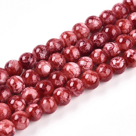 Baking Paint Glass Beads X1-DGLA-N003-4mm-A02-1