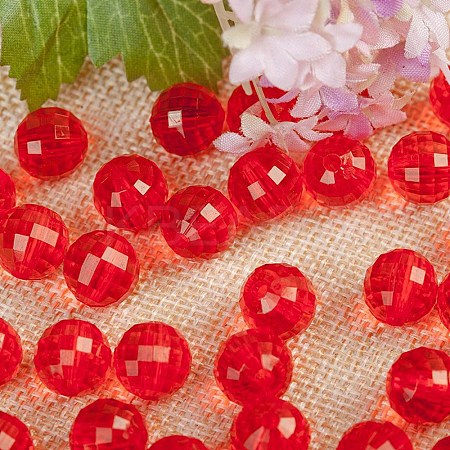 Transparent Acrylic Beads LS-TACR-NH0001-A-10-1