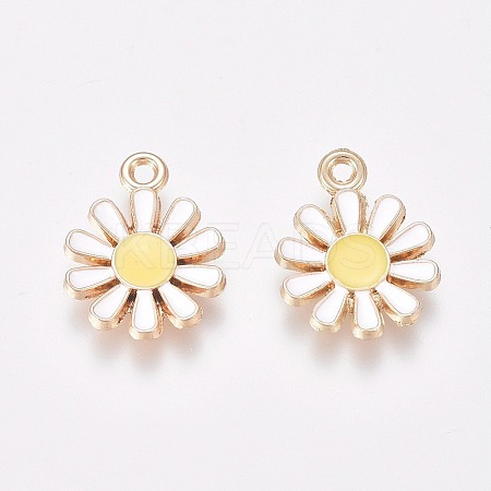 Enamel Charms PALLOY-TAC0009-56B-1