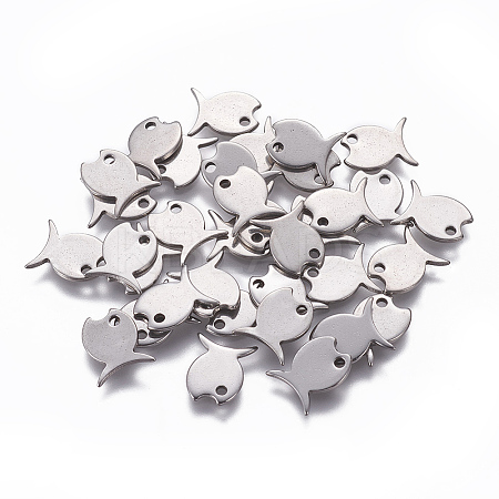 Tarnish Resistant 201 Stainless Steel Charms LS-STAS-L234-059A-1
