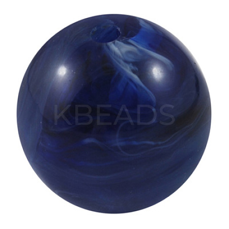 Acrylic Imitation Gemstone Beads X-PGB282Y-12-1