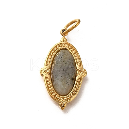 Natural Labradorite Pendants STAS-A104-08G-02-1