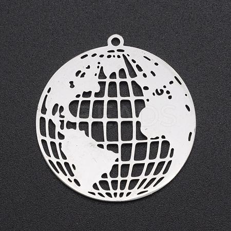 Non-Tarnish 201 Stainless Steel Pendants STAS-S105-LA226-1