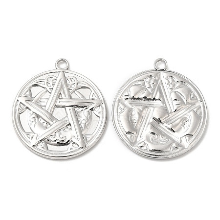 Non-Tarnish 304 Stainless Steel Pendants STAS-Z041-41P-1