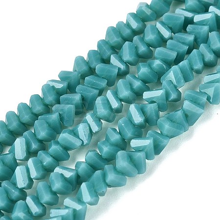 Opaque Glass Beads Strands GLAA-N019-3mm-19-1