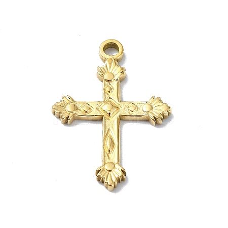 Ion Plating(IP) 304 Stainless Steel Pendants STAS-B058-17G-01-1
