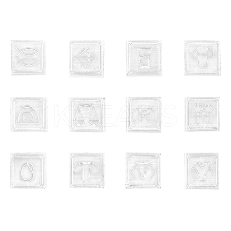 Acrylic Stamps AJEW-WH0019-49-1