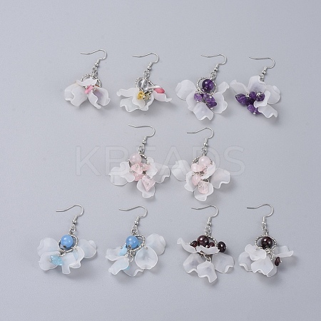 Dangle Earrings EJEW-JE04033-1