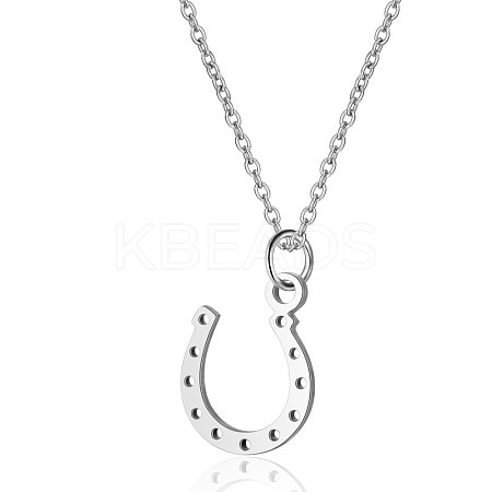 Non-Tarnish 201 Stainless Steel Pendants Necklaces LS-NJEW-S069-TN199-1-1