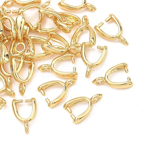 SHEGRACE Brass Ice Pick Pinch Bails XGRQ1U145-371G-1
