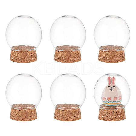 Glass Dome Cover FIND-WH0152-555-1
